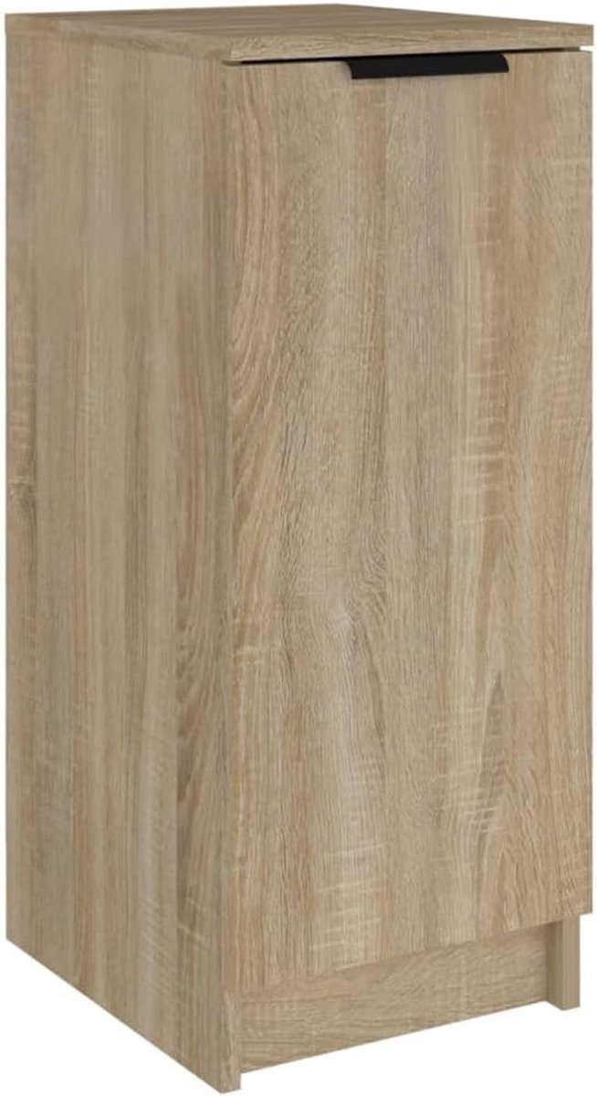 Schoenenkast met Deur en Planken Sonoma Eikenhout 30x35x70 cm (9101105632903)