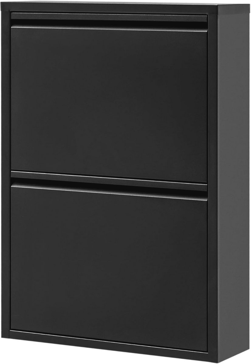 Schoenenkast met Magnetische Flappen - Ruimtebesparende Muurkast voor Schoenen (9101016099918)