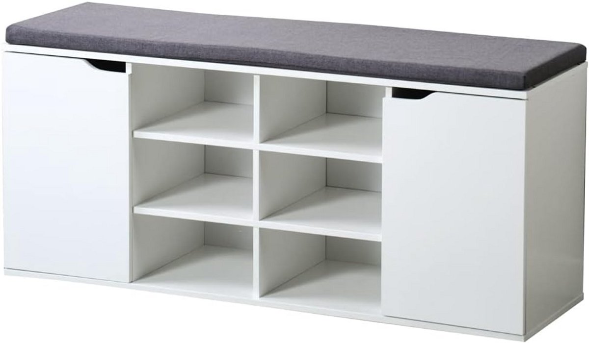Schoenenkast met Zitbank en Opbergruimte voor Hal of Gang (9101059218680)