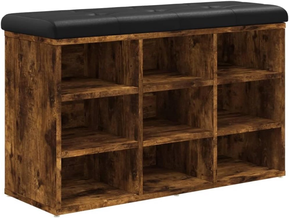 Stijlvolle Schoenenbank met Opbergruimte voor Hal en Gang (9101098064125)