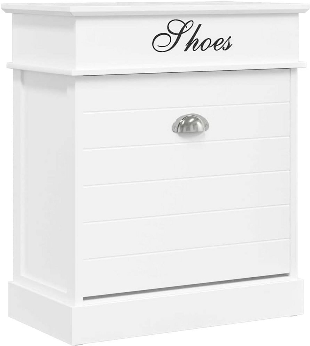 Stijlvolle Schoenopberger met Kantelvak - Duurzaam Houten Meubel (9101105250664)