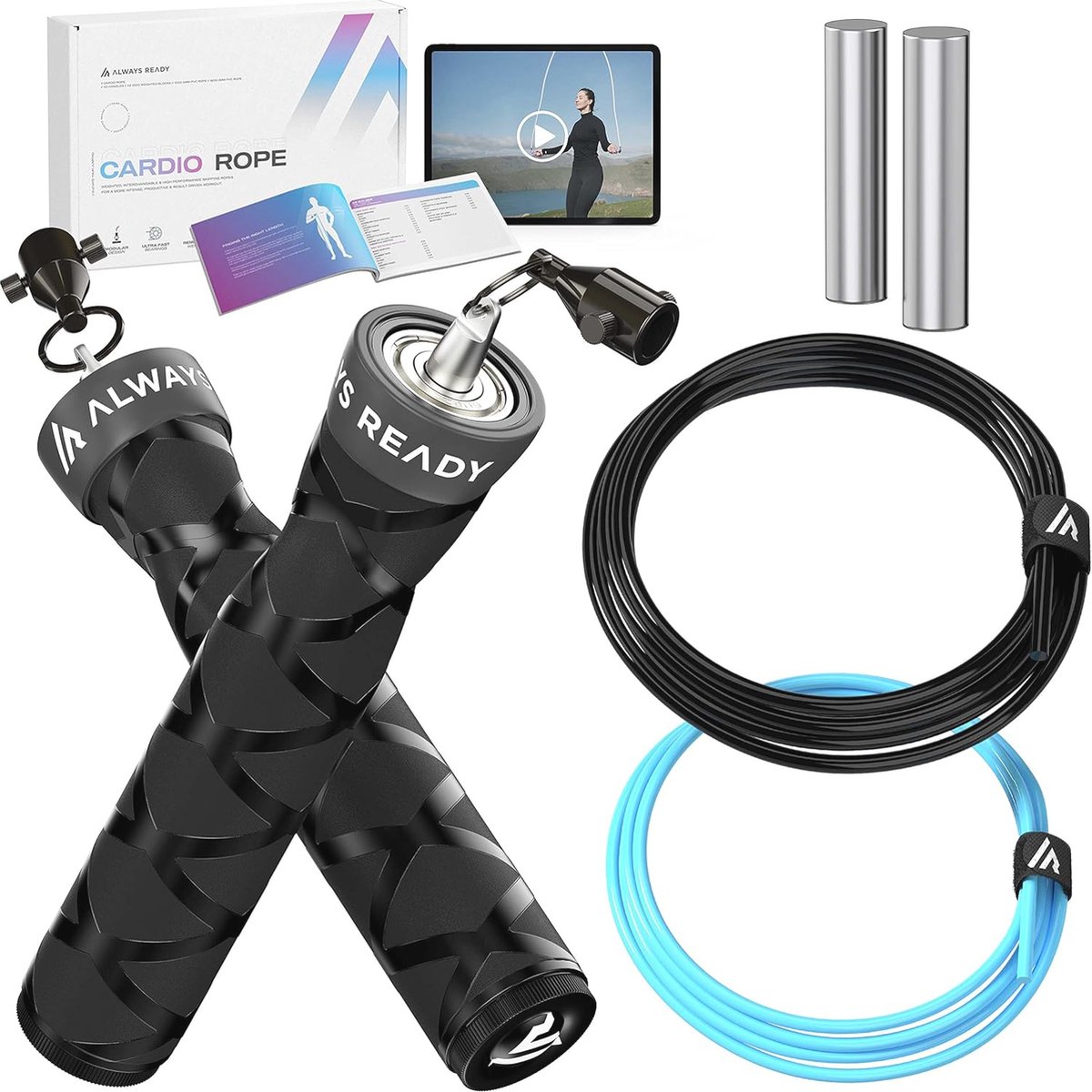 Vlamloze LED Kaarsen Set met Afstandsbediening - Warme Witte Licht - Set van 3 (6152601173165)